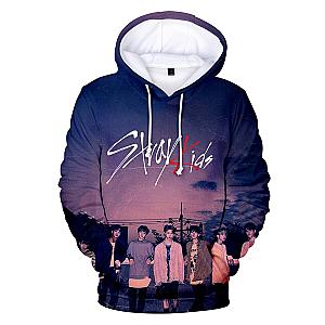 Stray Kids Hoodie - 3D Printed Fashion Casual Stray Kids Hoodie