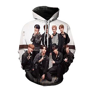 Stray Kids Hoodie - 3D Printed Korea Boy Band Hoodies