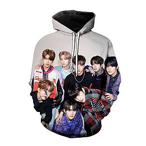 Stray Kids Hoodie - 3D Printed Streetwear Stray Kids Hoodies