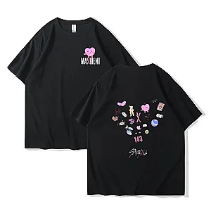 Stray Kids T-Shirts- Summer Casual Kpop T-shirt