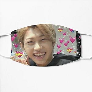 Stray Kids Face Masks - Felix heart meme Flat Mask