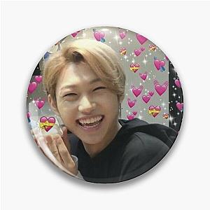 Stray Kids Pins - Felix heart meme Pin