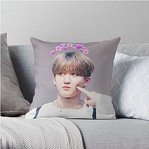 Stray Kids Pillows - Changbin Stray Kids 3racha cute ver Throw Pillow