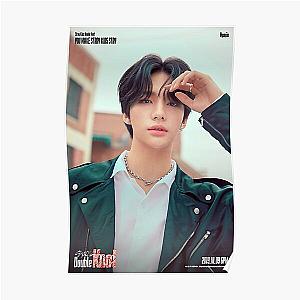 Stray Kids Posters - Hwang Hyunjin Double Knot Logo Stray Kids 3RACHA Poster