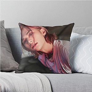 Stray Kids Pillows - Hyunjin Stray Kids IN LIFE teaser 1 SKZ 3RACHA Throw Pillow