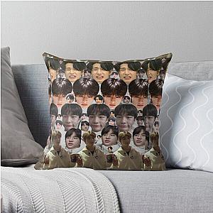 Stray Kids Pillows - Hyunjin Stray Kids meme Throw Pillow