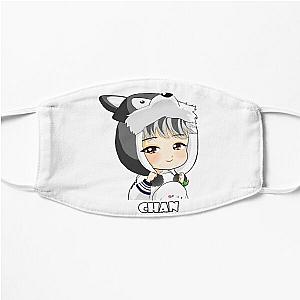 Stray Kids Face Masks - Stray Kids Bang Chan Chibi Flat Mask