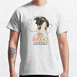 Stray Kids T-Shirts - Stray Kids Jeongin Chibi Classic T-Shirt