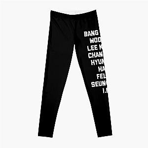 Stray Kids Leggings - Stray Kids Members Names  Leggings