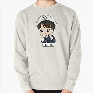 Stray Kids Sweatshirts - Stray Kids Lee Know Minho Chibi Pullover Sweatshirt