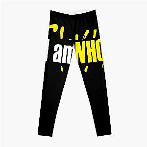 Stray Kids Leggings - Stray Kids Official Logo I Am Who Leggings