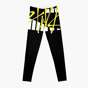 Stray Kids Leggings - Stray Kids Official Logo I Am Who Leggings