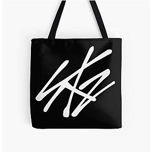Stray Kids Bags - Stray Kids SKZ Stay Fandom Logo All Over Print Tote Bag
