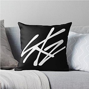 Stray Kids Pillows - Stray Kids SKZ Stay Fandom Logo Throw Pillow