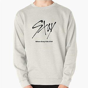 Stray Kids Sweatshirts - Stray Kids Stay Pullover Sweatshirt