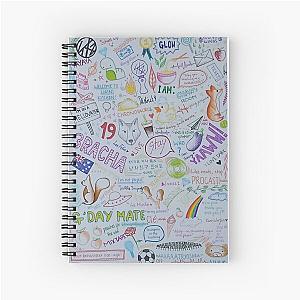 Stray Kids Notebooks - Signature Doodle Compilation Notebook