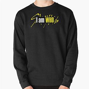Stray Kids Sweatshirts - Stray Kids Official Logo I Am Who Pullover Sweatshirt