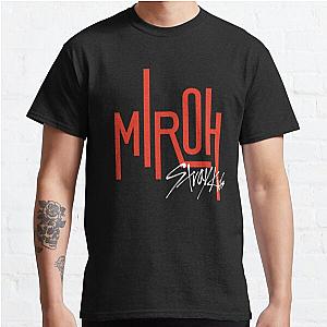 Stray Kids T-Shirts - Stray Kids Official Logo Miroh Classic T-Shirt