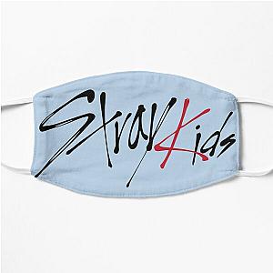 Stray Kids Face Masks - Kpop All Male Group Stray Kids Logo  Flat Mask