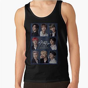 Stray Kids Tank Tops - Stray Kids Go Live SKZ 3RACHA in life TOP Tank Top