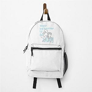 Stray Kids Backpacks - Hyunjin your behavior is so UGH Backpack