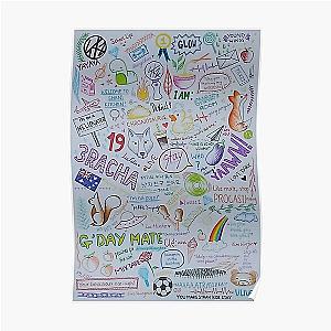 Stray Kids Posters - Stray Kids Iconic Moments Doodle Poster