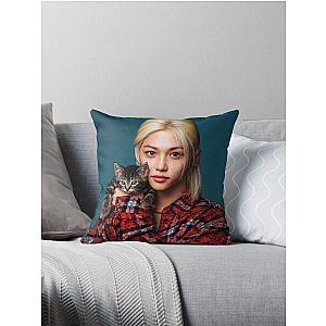 Stray Kids Pillows - Cute Kitty Cat Felix Sunshine Vibes Pillow