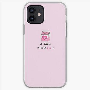 Stray Kids Cases - IN's phone case cute pink milk n2 iPhone Soft Case