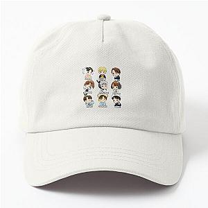 Stray Kids Hats &amp; Caps - Stray Kids CHIBI ALL MEMBERS  Dad Hat