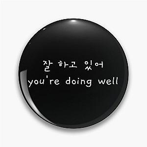 Stray Kids Pins - Grow Up / You're Doing Well (White) Pin