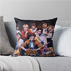 Stray Kids Pillows - Stray Kids All In SKZ KINGS ot8 Kpop Throw Pillow