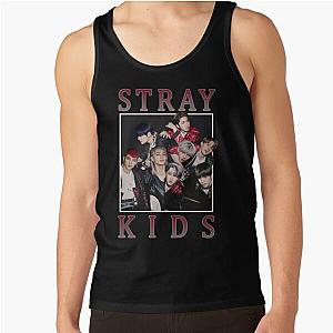 Stray Kids Tank Tops - Stray Kids Vintage Retro Band Style 90s IN LIFE Tank Top