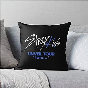 Stray Kids Pillows - Stray Kids Unveil Tour I Am Throw Pillow