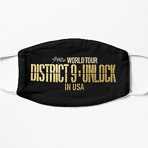Stray Kids Face Masks - Stray Kids World Tour District 9 : Unlock in USA Flat Mask