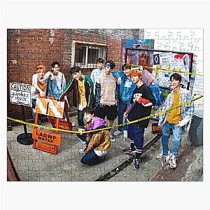 Stray Kids Puzzles - Stray Kids poster ot9  Jigsaw Puzzle