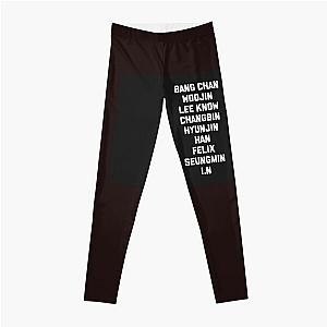 Stray Kids Leggings - Stray Kids members names Leggings