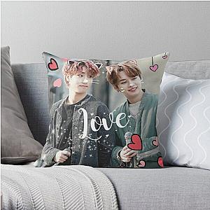 Stray Kids Pillows - Lee Minho x Han Jisung ship Minsung no.1 Throw Pillow