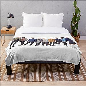Stray Kids Blanket - Stray Kids members  Throw Blanket