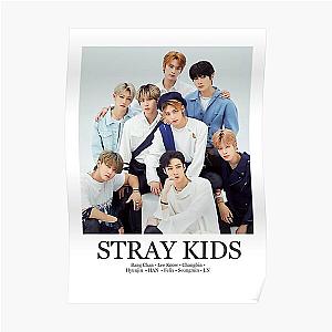 Stray Kids Posters - Stray Kids minimalist poster Poster