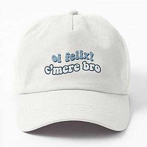 Stray Kids Hats &amp; Caps - BangChan oi Felix! c'mere bro  Dad Hat