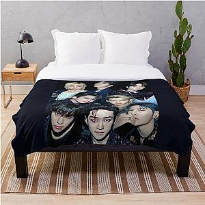 Stray Kids Blanket - Stray Kids ot8 SKZ Kpop Throw Blanket