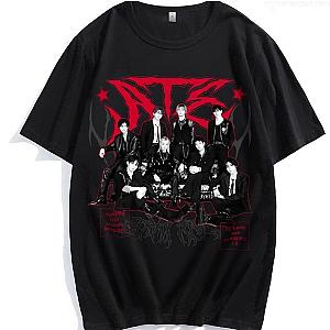 Stray Kids T-Shirts - Stray Kids 8 DominATE World Tour Ver 1 T-shirt