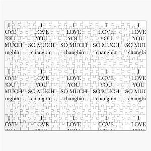 Stray Kids Puzzles - Changbin ilysm Jigsaw Puzzle
