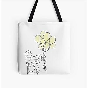 Stray Kids Bags - Stray Kids grow up boy with balloons All Over Print Tote Bag
