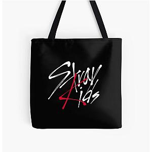 Stray Kids Bags - Stray Kids Logo All Over Print Tote Bag
