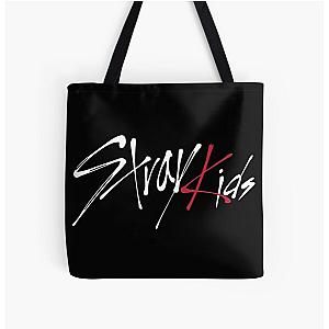 Stray Kids Bags - Stray Kids Logo White All Over Print Tote Bag