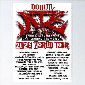 Stray Kids Poster - DOMINATE 2025 Tour Light Edition Poster
