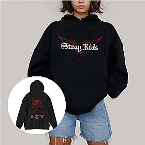 Stray Kids Hoodies – DominATE World Tour 2025 Concert Signature Pullover Hoodie