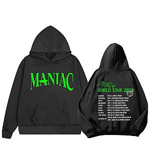 Stray Kids Hoodies - 2nd World Tour MANIAC Schedule Pullover Hoodie