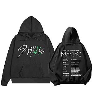 Stray Kids Hoodies - 2nd World Tour MANIAC 2023 Pullover Hoodie